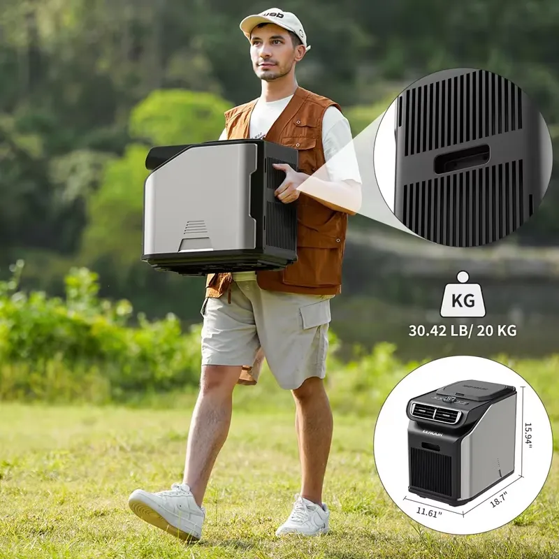 Outdoor Camping Air Conditioner - 2026Portable Air Conditioner 6000BTU Fast Cooling