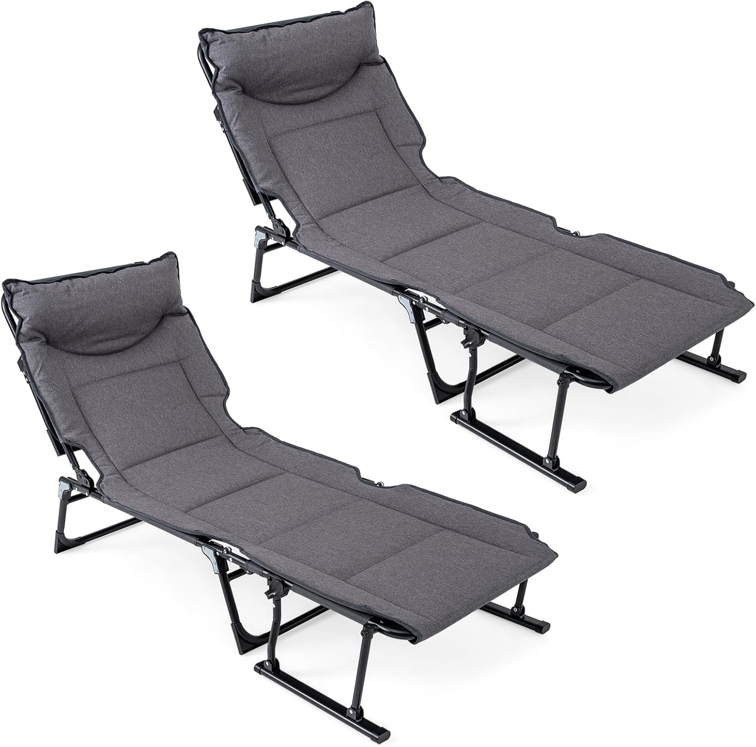Outdoor Camping Chairs Folding - Folding Patio Lounge Chair Set Of