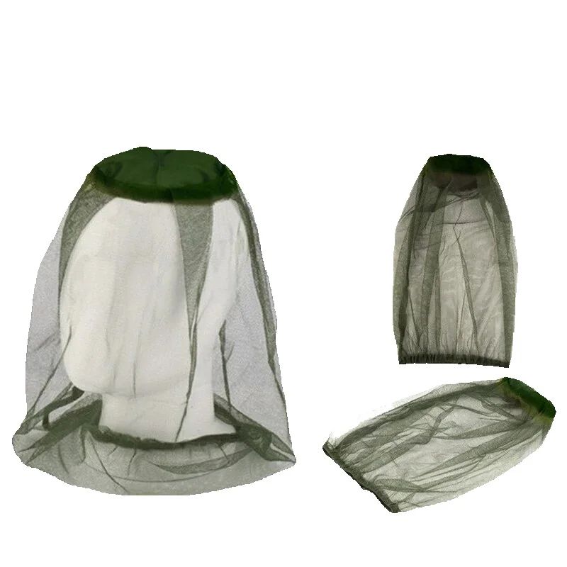 Outdoor Camping Mosquito Net - 1pc Anti Mosquito Fishing Cap Breathable