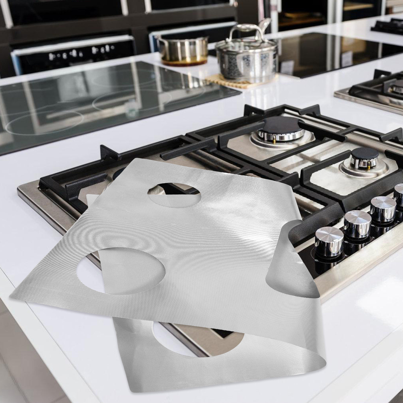 Kitchen Outdoor Camping - Gas Stove Burner Protector Heat Resistant