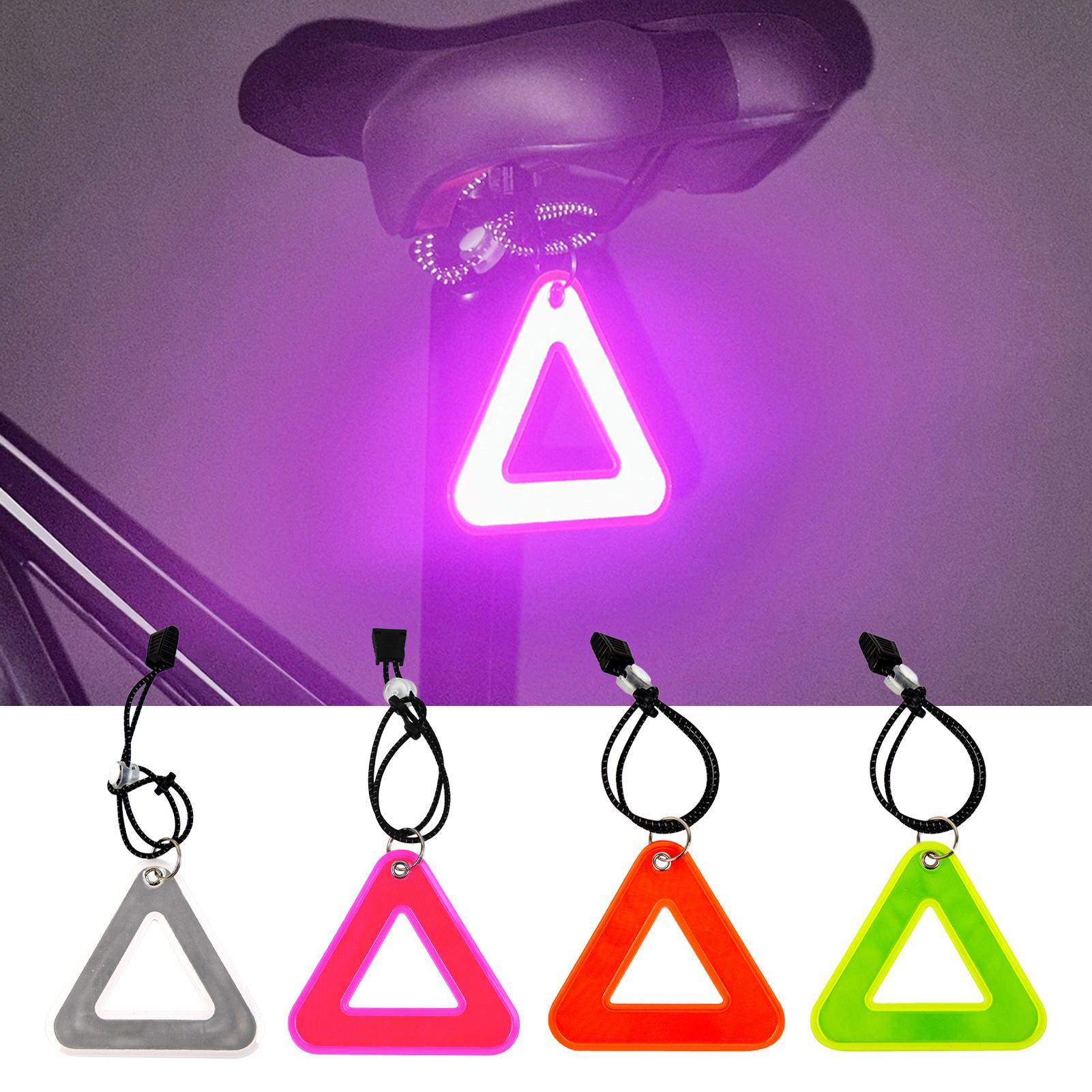 Outdoor Camping Gear - Reflective Pendants High Visibility Triangle Safety