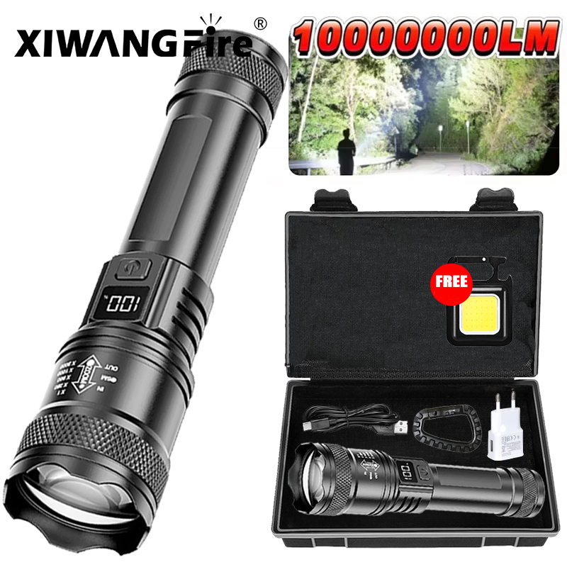 Outdoor Camping Accessories - Ultra Bright LED Flashlight 2000LM Type-C