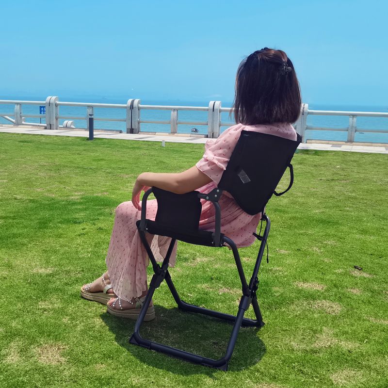 Outdoor Oversized Camping Chair - Outdoor Heavy Duty Oversized Portable Folding