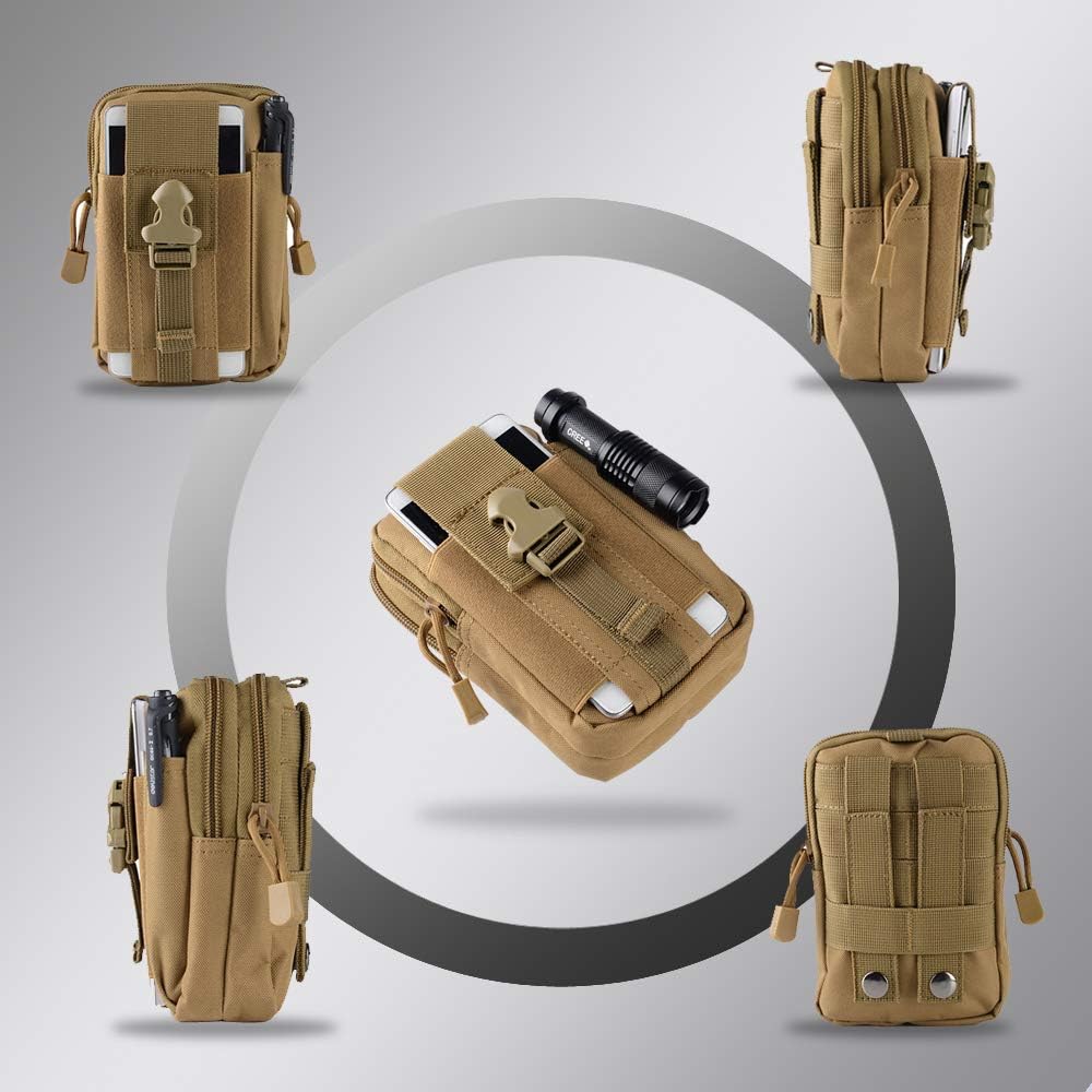 Tactical Molle Belt Pouch Mili - Outdoor Camping Accessories 评论和价格