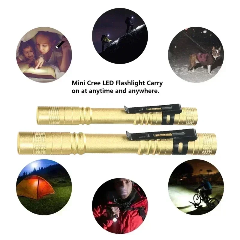Mini Portable LED Pen Light wi - Outdoor Camping Accessories 评论和价格