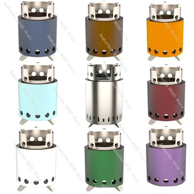 Outdoor Smokeless Wood-burning - Outdoor Camping Wood Burning Stove 评论和价格