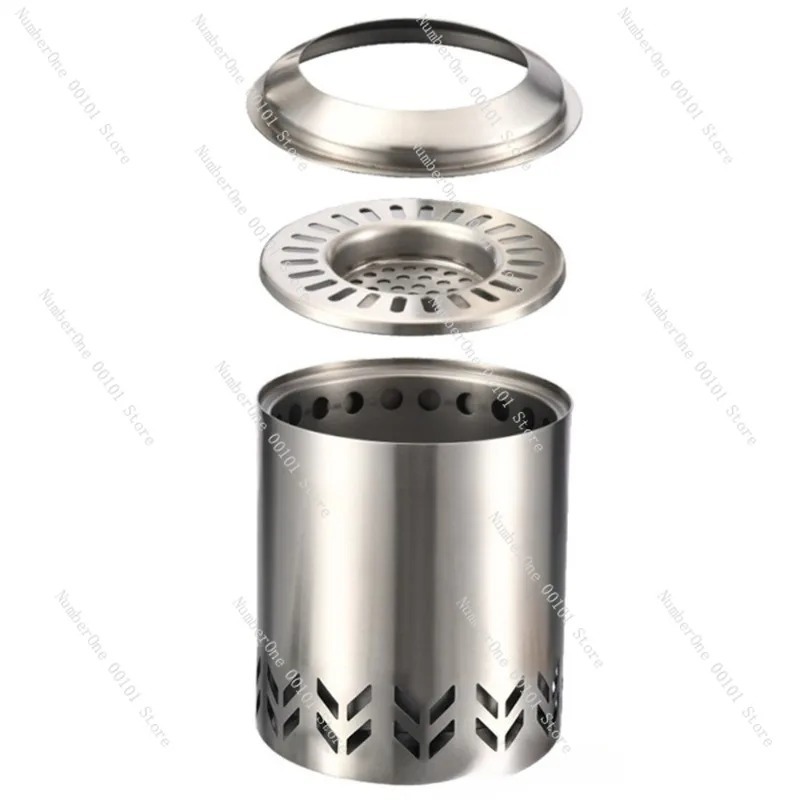 Outdoor Smokeless Wood-burning - Outdoor Camping Wood Burning Stove 评论和价格