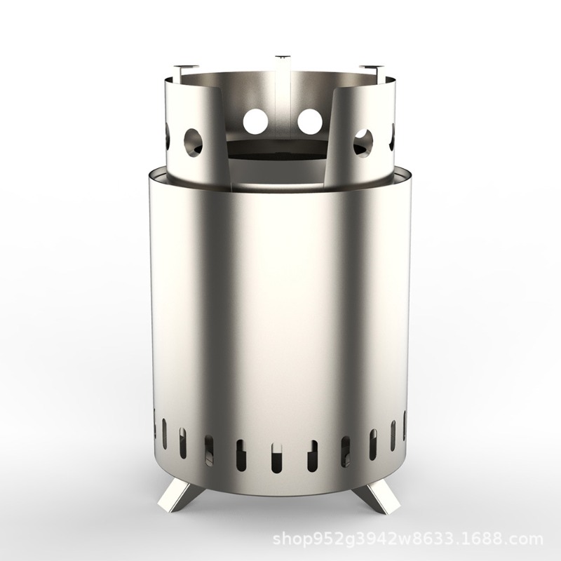 Outdoor Smokeless Wood-burning - Outdoor Camping Wood Burning Stove 评论和价格