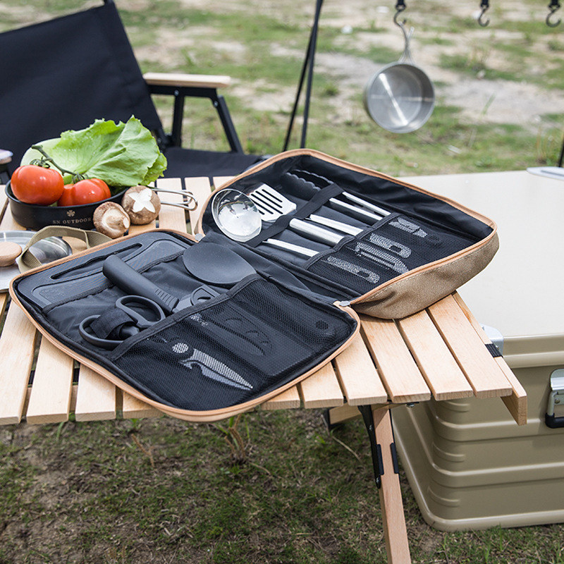 8pcs Camping Kitchen Cookware  - Outdoor Camping Utensils 评论和价格