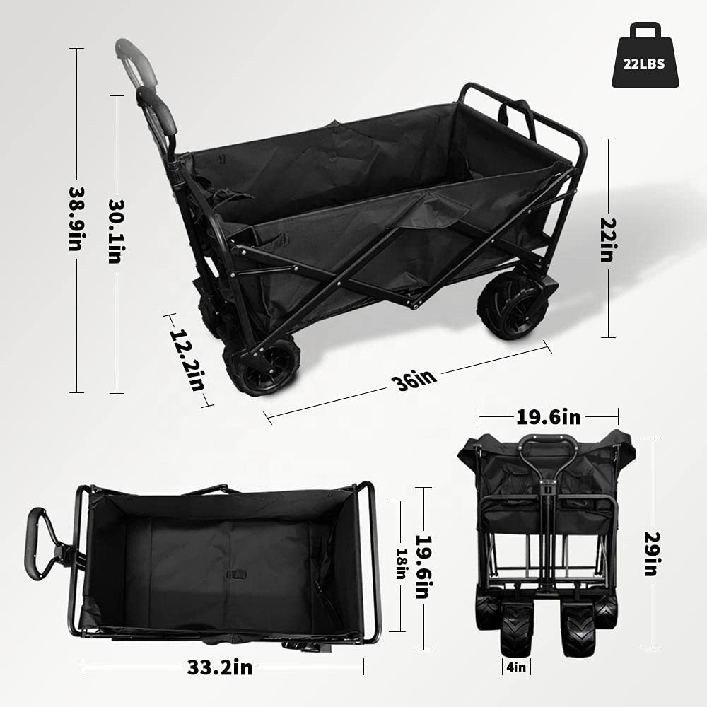 New Large Capacity Big Wheels  - Outdoor Camping Set 评论和价格