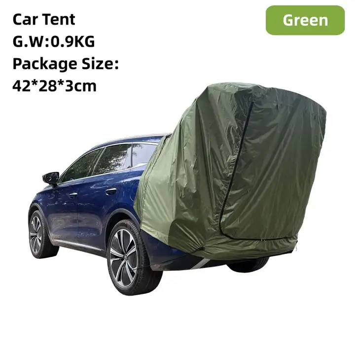 Outdoor Rainproof Canopy Roof  - Outdoor Camping Car Tail Tent 评论和价格