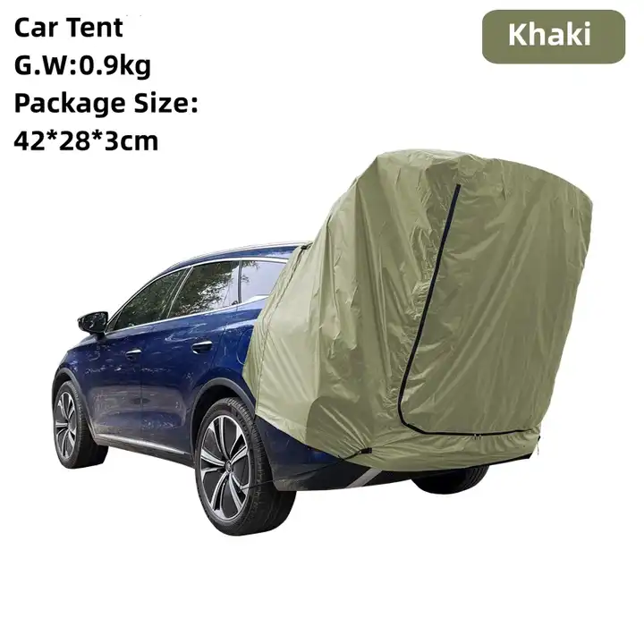 Outdoor Rainproof Canopy Roof  - Outdoor Camping Car Tail Tent 评论和价格