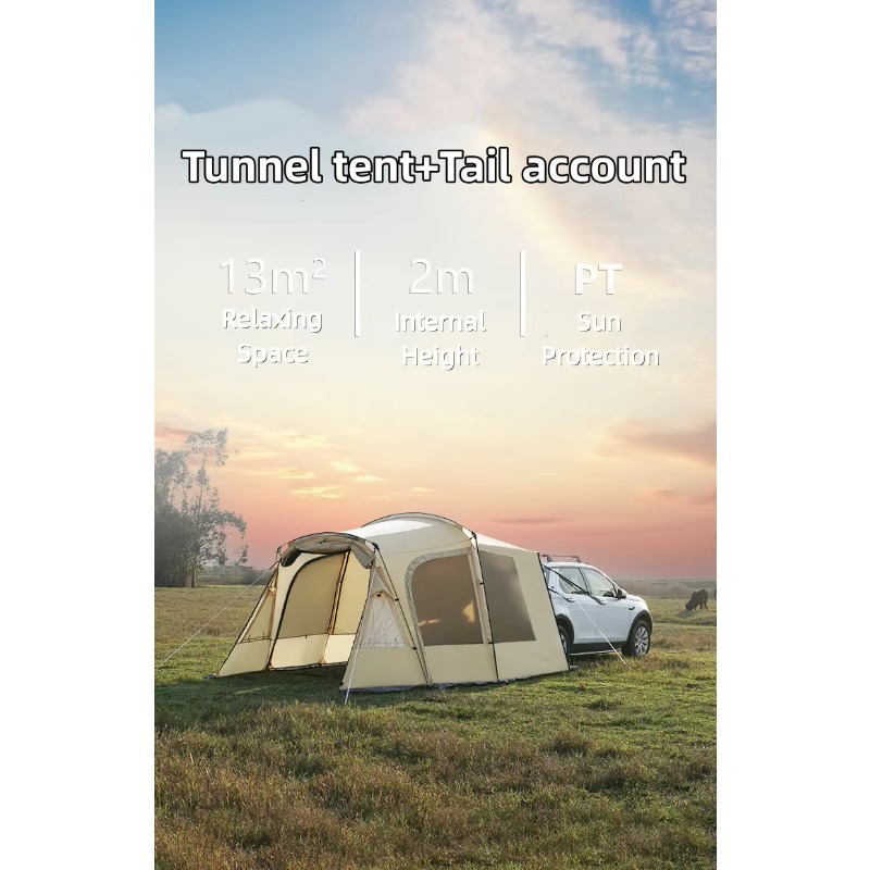 Tent Factory Customized Outdoo - Outdoor Camping Car Tail Tent 评论和价格