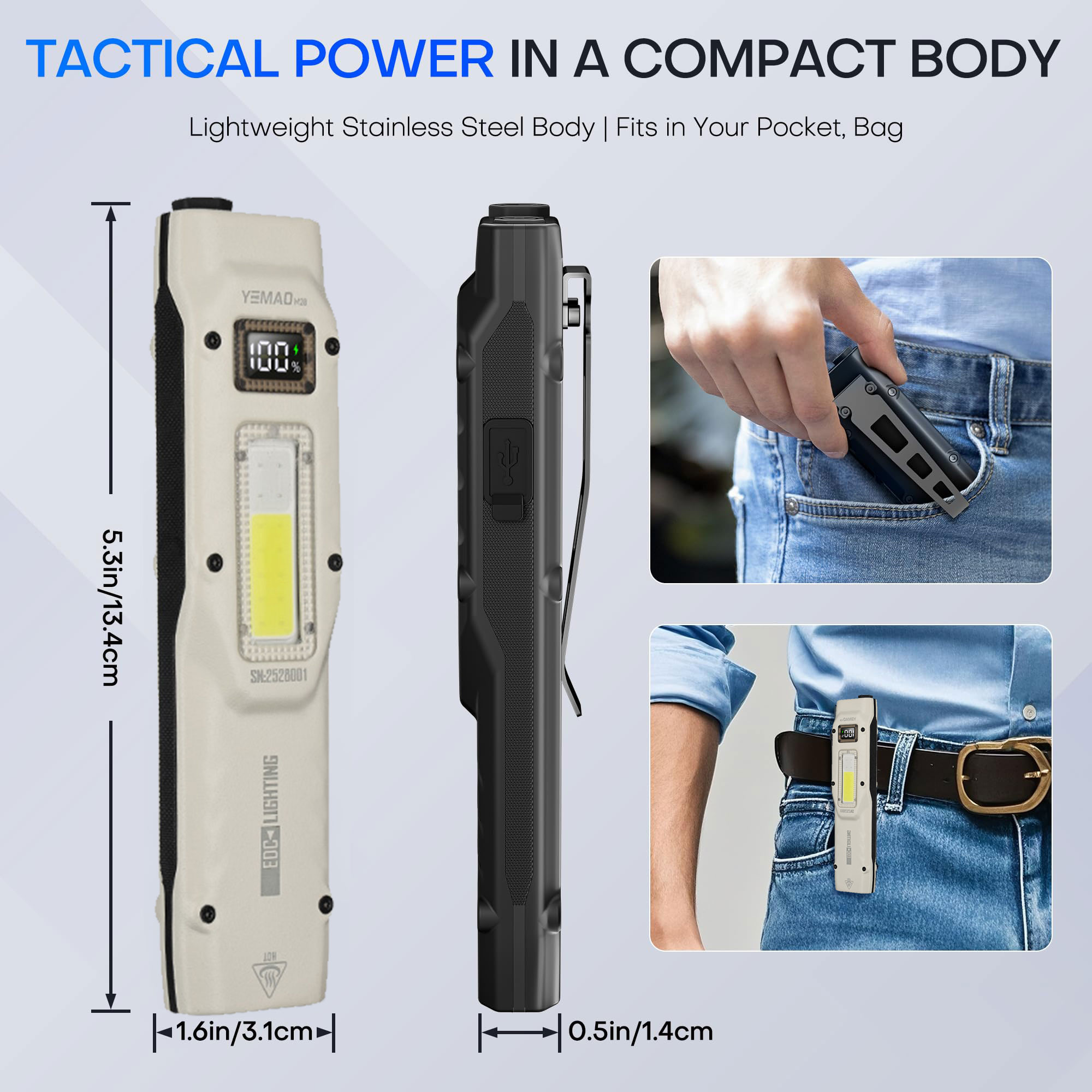 Portable 880LM YEMAO M28 Ultra - Outdoor Camping Accessories 评论和价格