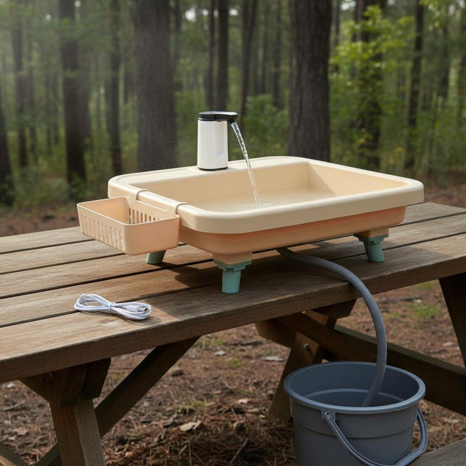 Outdoor Camping Washbasin Port - Outdoor Camp 评论和价格