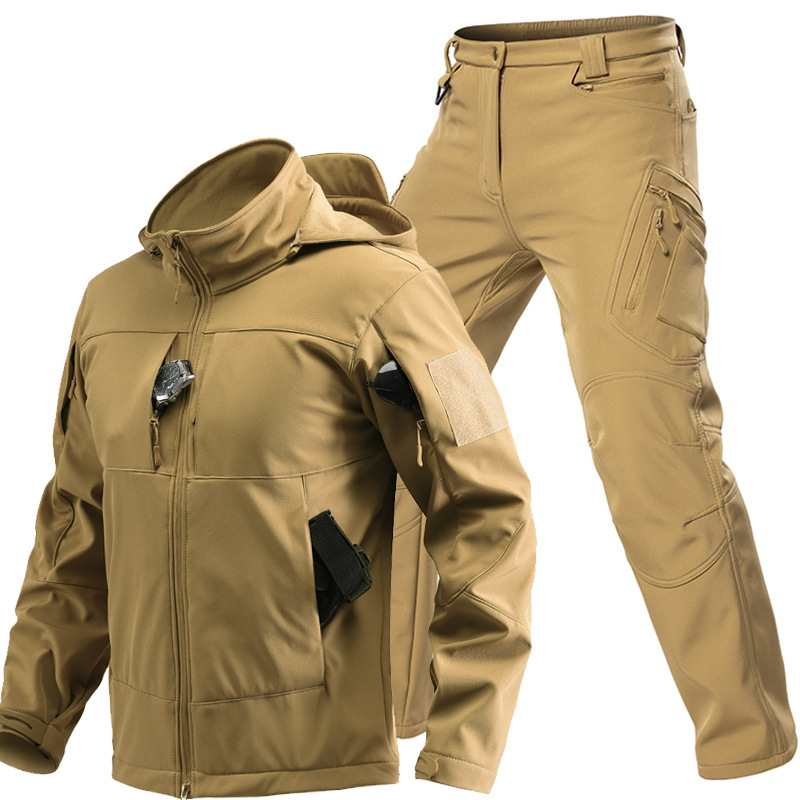 Outdoor Tactical Softshell Sui - Outdoor Camping Set 评论和价格