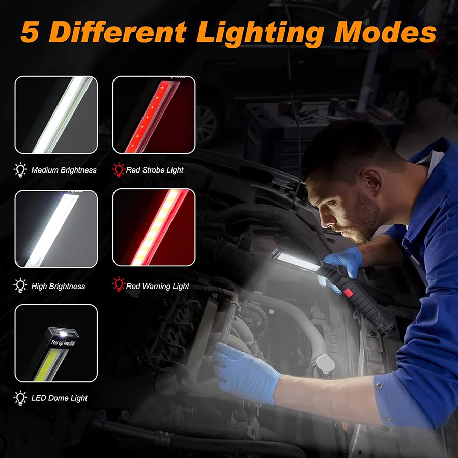 Portable LED Flashlight with M - Outdoor Camping Accessories 评论和价格