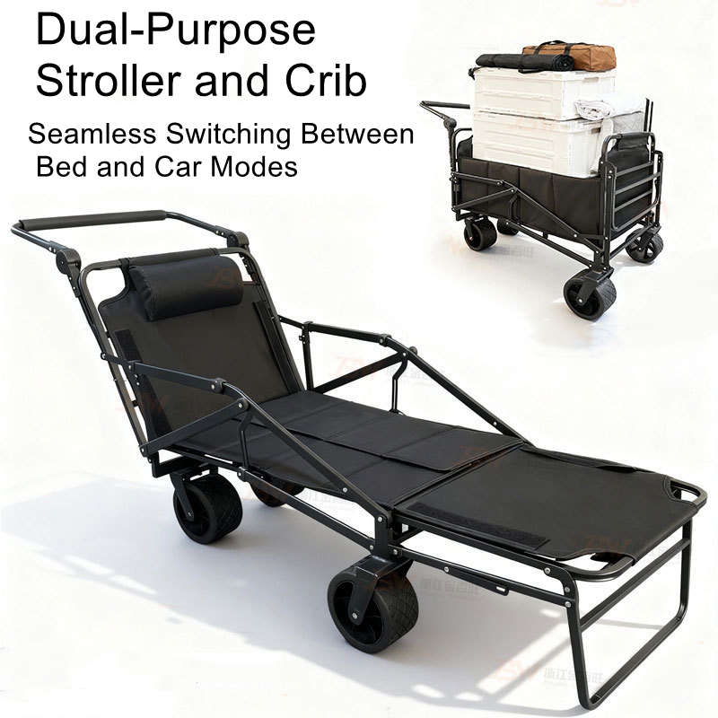 Outdoor camping trolley with r - Outdoor Camping Recliner 评论和价格