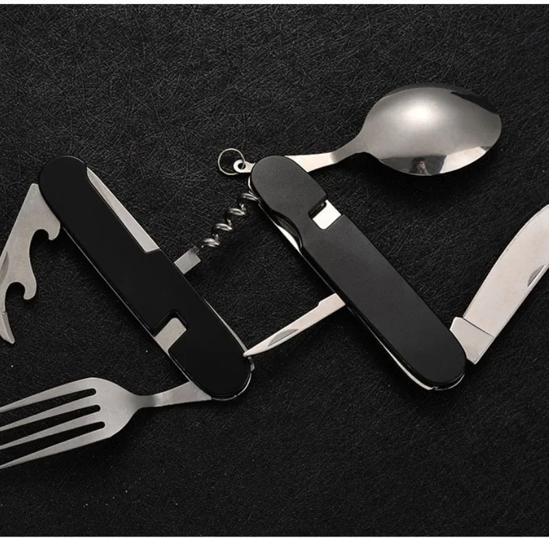 4 in 1 Folding Tableware Detac - Outdoor Camping Utensils 评论和价格