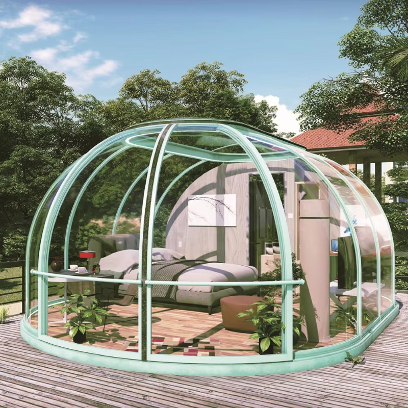 Transparent Polycarbonate Dome - Outdoor Camping Venues 评论和价格