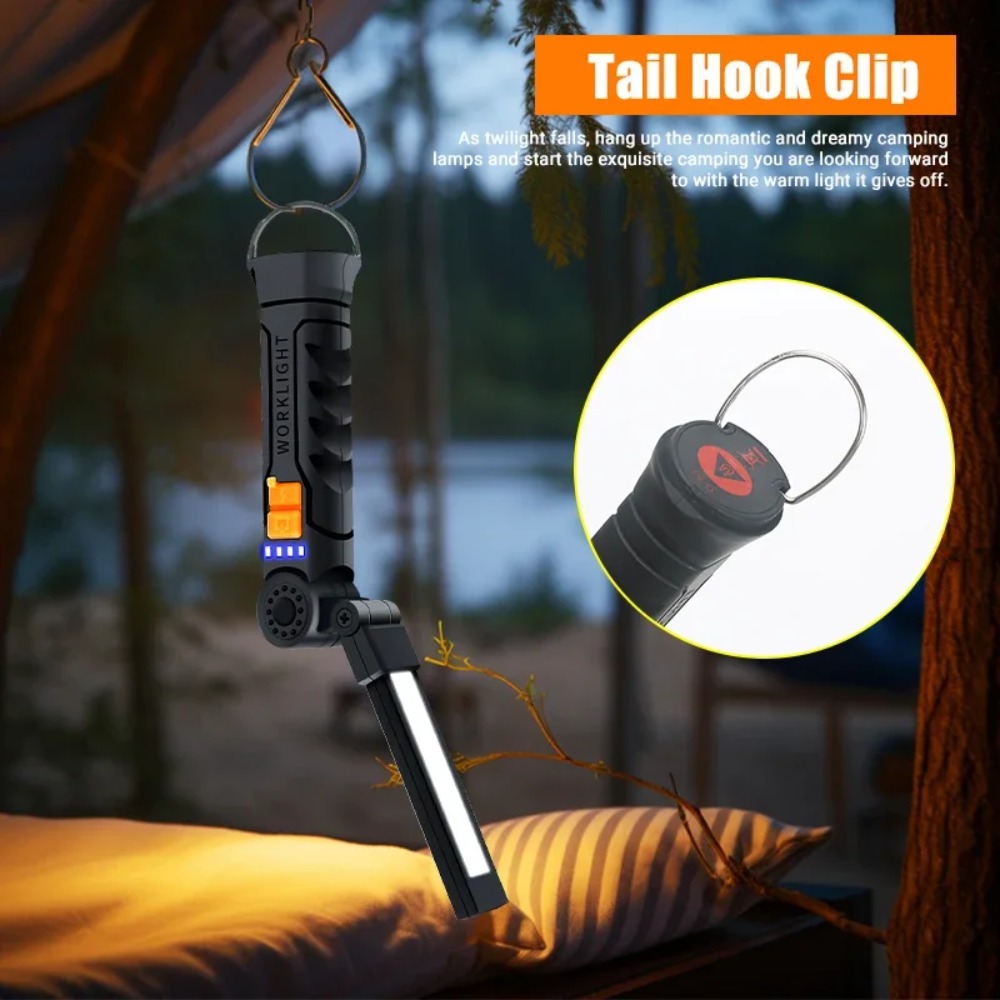 Portable COB LED Flashlight US - Outdoor Camping Accessories 评论和价格