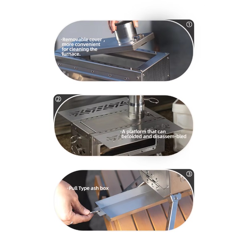 2026 Outdoor Portable Tent Cam - Outdoor Camping Wood Burning Stove 评论和价格