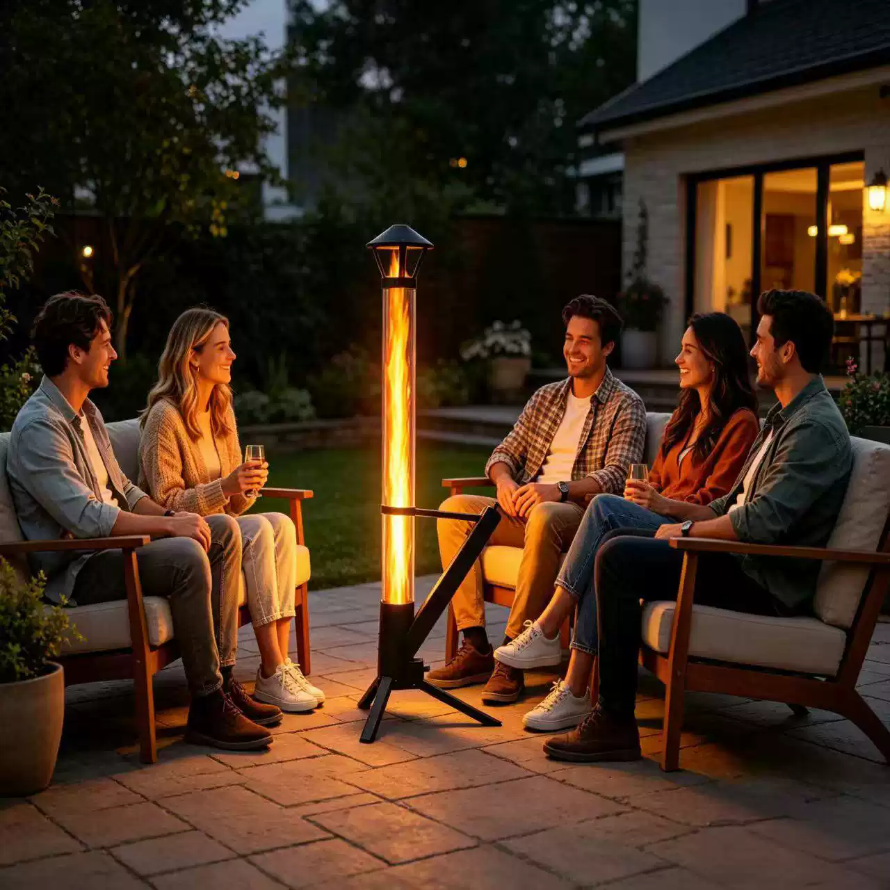 Vertical wood-burning rocket t - Outdoor Camping Wood Burning Stove 评论和价格