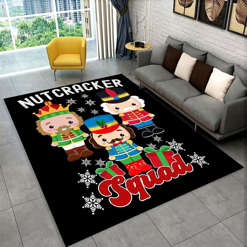 Cartoon The Nutcracker Puppet  - Outdoor Camping Mats Large 评论和价格