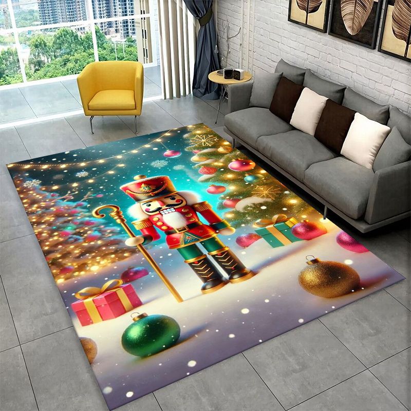 Cartoon The Nutcracker Puppet  - Outdoor Camping Mats Large 评论和价格