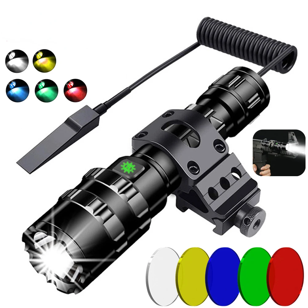 LED Tactical Hunting Flashligh - Outdoor Camping Glamping Share 评论和价格
