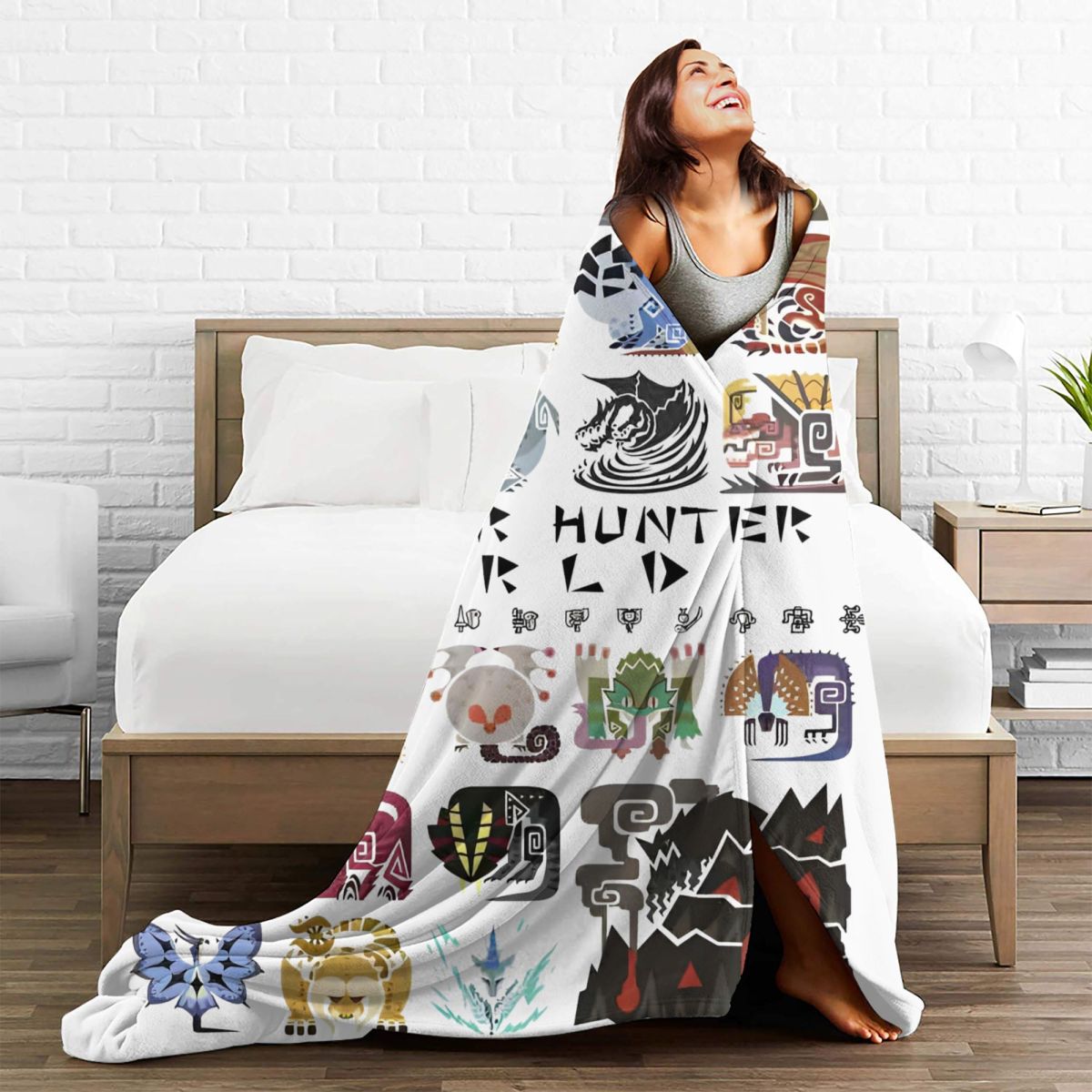 Game Monster Hunter Flannel Bl - Outdoor Camping Games For Adults 评论和价格