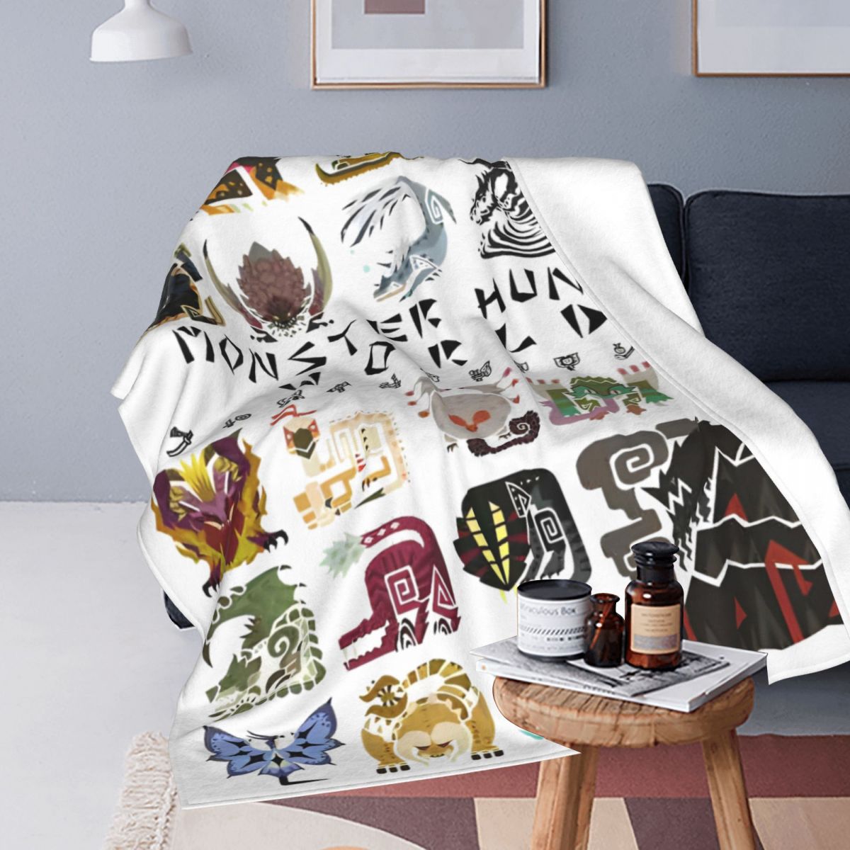Game Monster Hunter Flannel Bl - Outdoor Camping Games For Adults 评论和价格