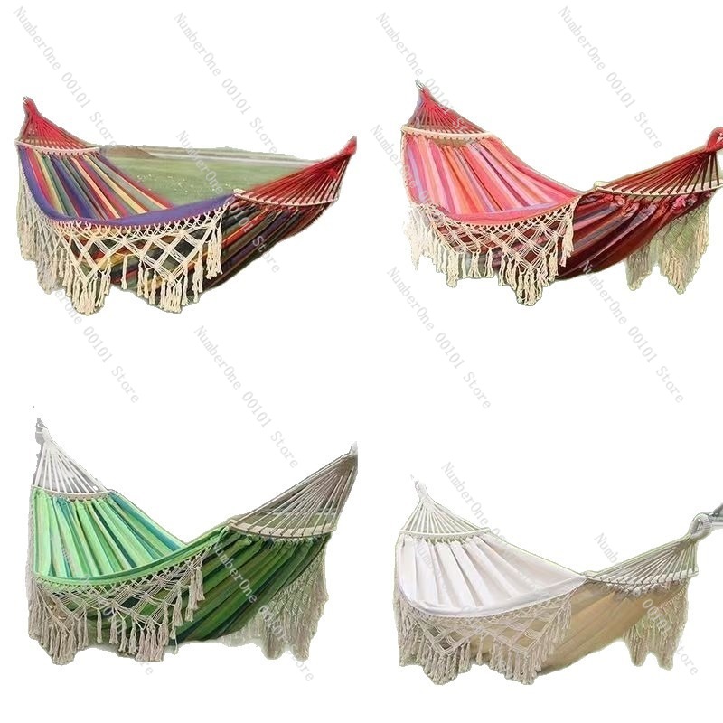Canvas Double Hammock with Tas - Camping Hammock 评论和价格