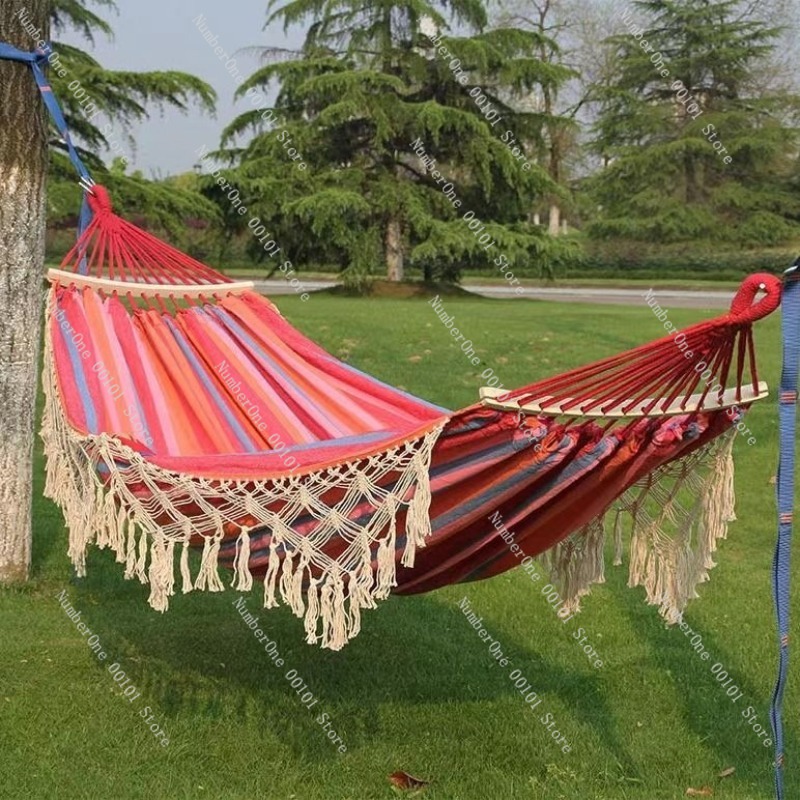 Canvas Double Hammock with Tas - Camping Hammock 评论和价格
