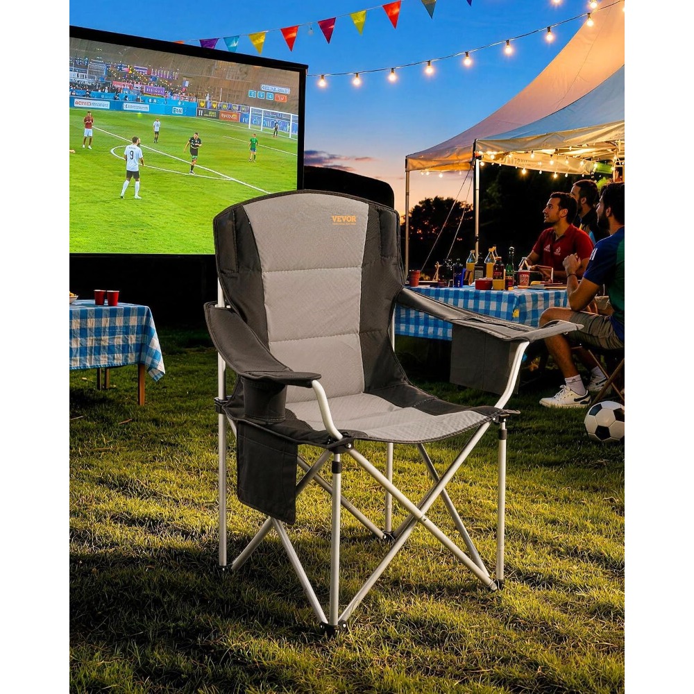 Oversized Folding Camping Chai - Outdoor Oversized Camping Chair 评论和价格