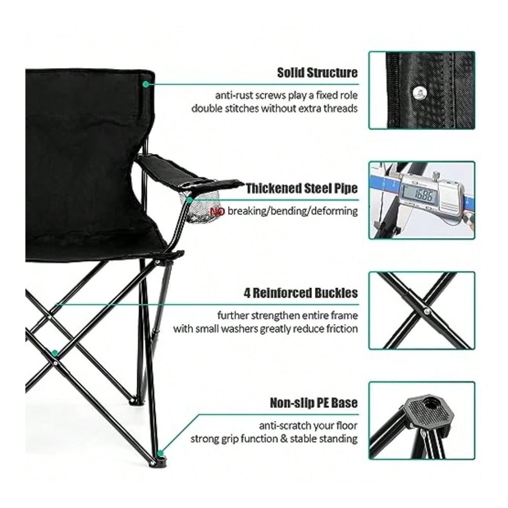 Chair, Oversized Folding Lawn  - Outdoor Oversized Camping Chair 评论和价格