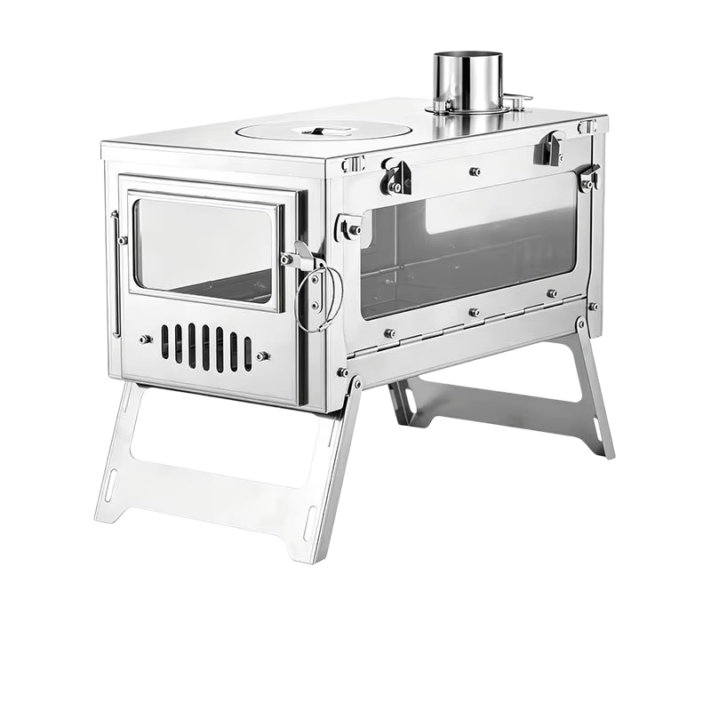 Stainless Steel Wood-Burning S - Outdoor Camping Wood Burning Stove 评论和价格