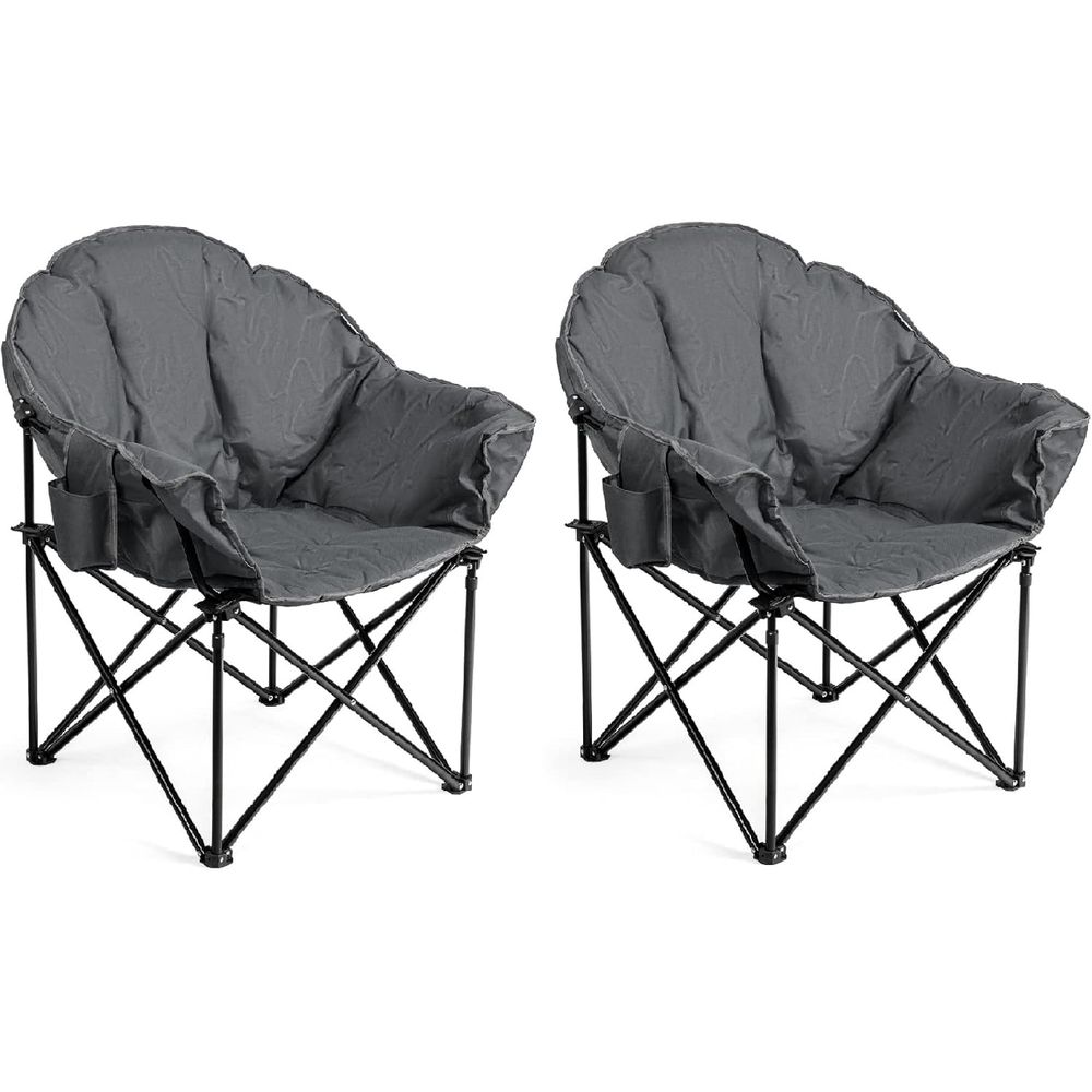 Oversized Cushioned Moon Sauce - Outdoor Oversized Camping Chair 评论和价格
