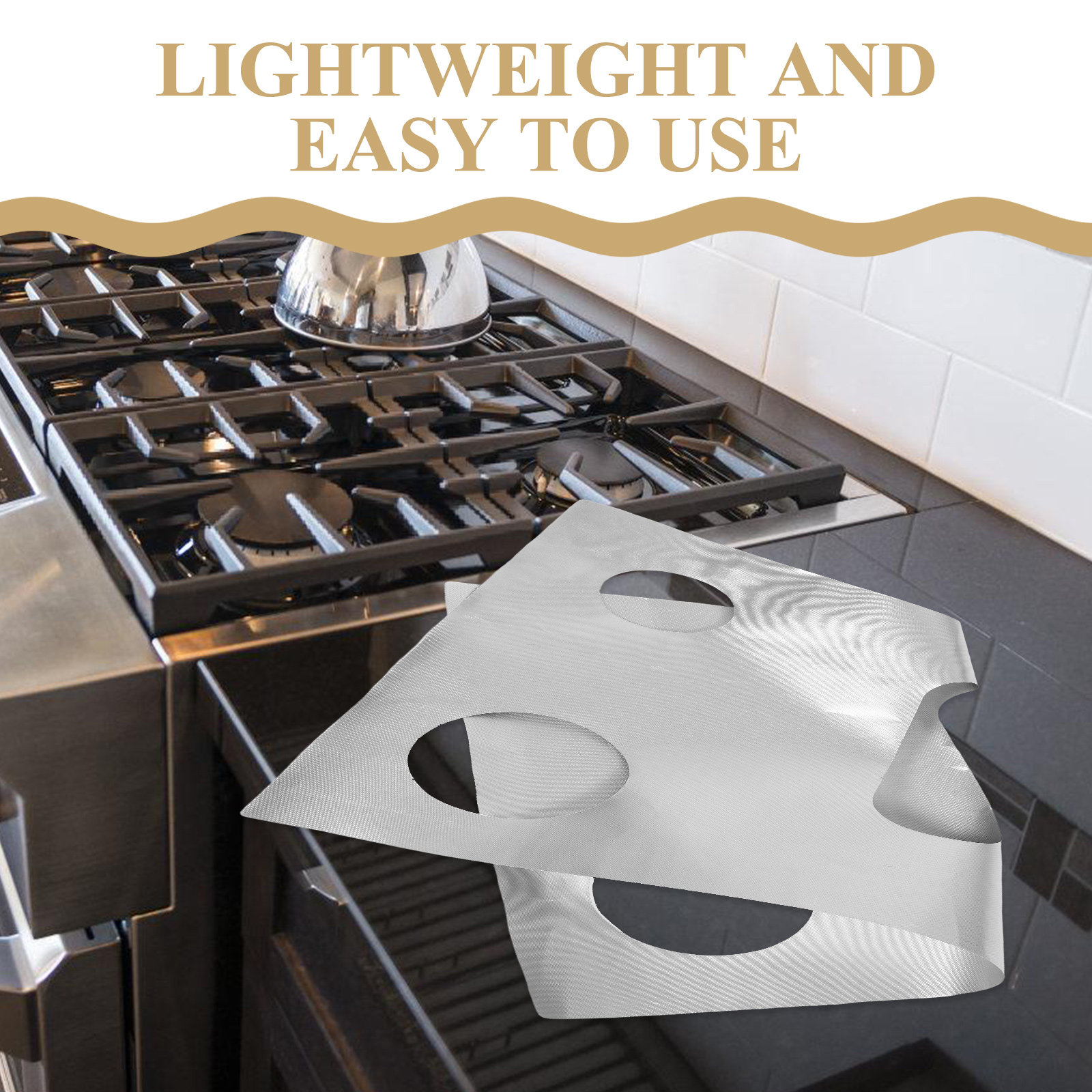 Gas Stove Burner Protector Hea - Kitchen Outdoor Camping 评论和价格