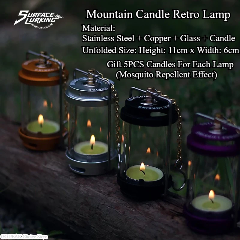 GOPEAK Outdoor Candle Lights S - Outdoor Camping Glamping Share 评论和价格