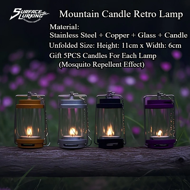 GOPEAK Outdoor Candle Lights S - Outdoor Camping Glamping Share 评论和价格