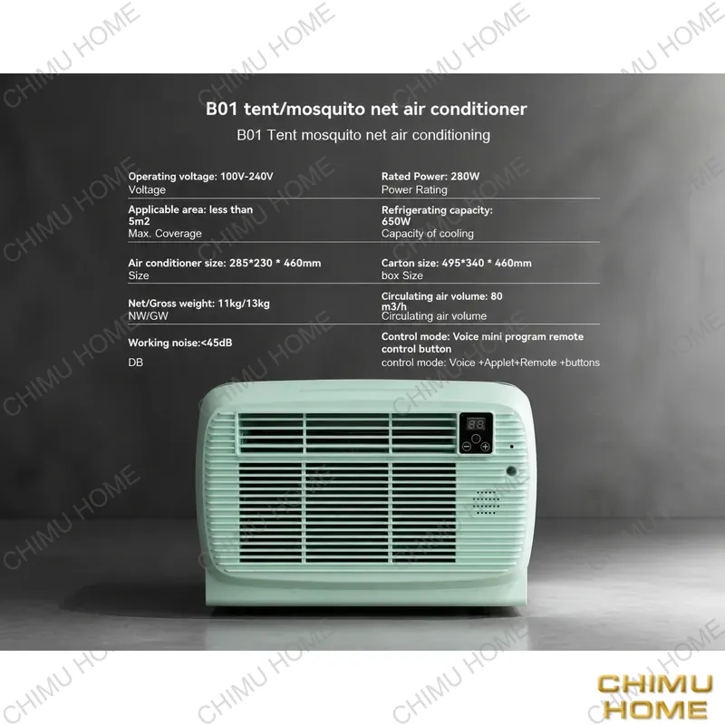 【CHIMU HOME】 650W Portable Air - Outdoor Camping Air Conditioner 评论和价格