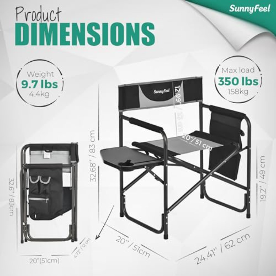 Oversized Camping Directors Ch - Outdoor Oversized Camping Chair 评论和价格