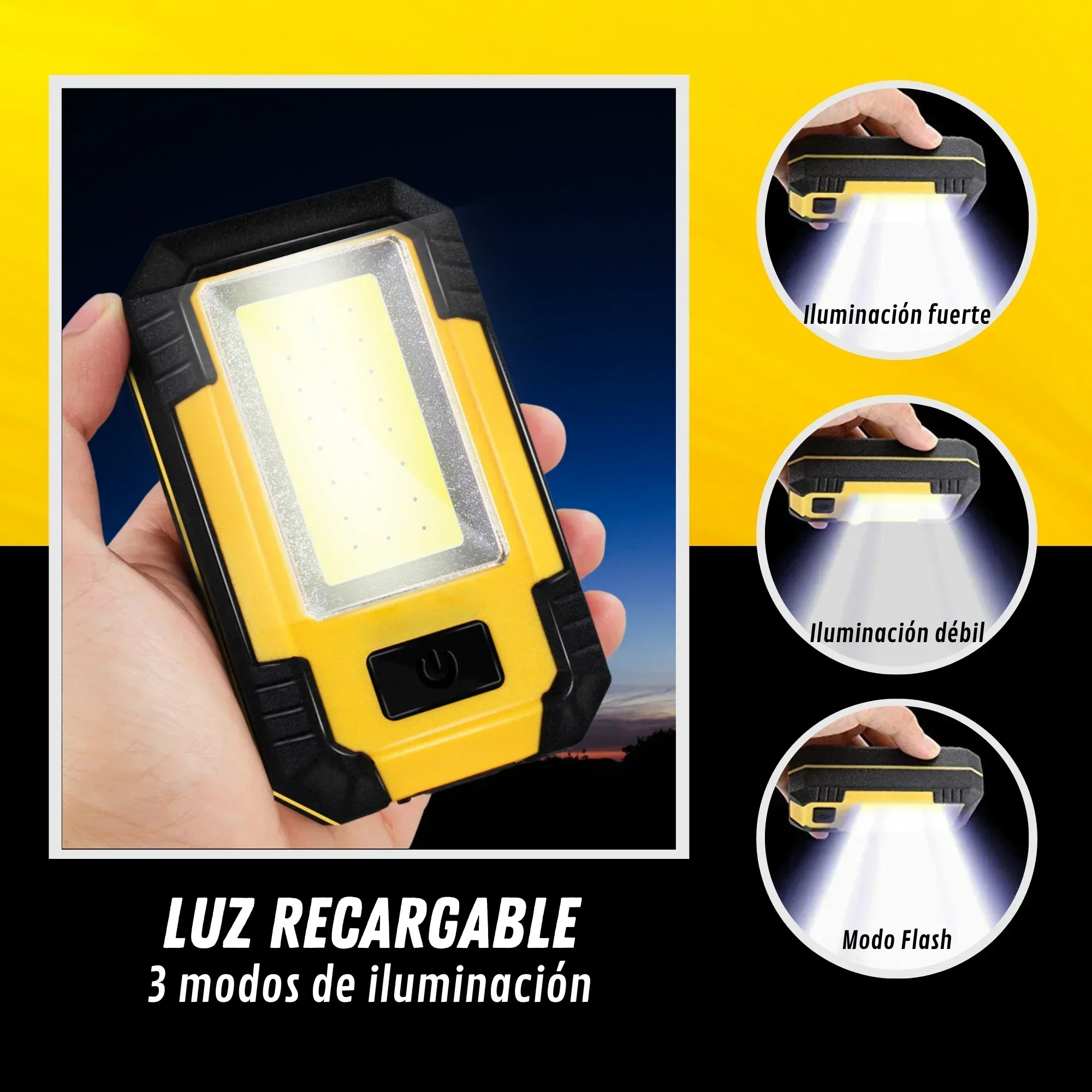 Rechargeable 4000MaH Work Ligh - Outdoor Camping Accessories 评论和价格