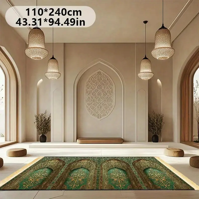 VIKAMA Luxury Muslim Prayer Ma - Outdoor Camping Mats Large 评论和价格
