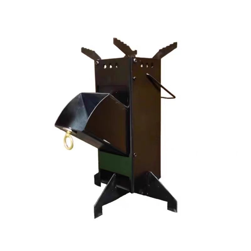 Portable Rocket Stove, Thick M - Outdoor Camping Wood Burning Stove 评论和价格