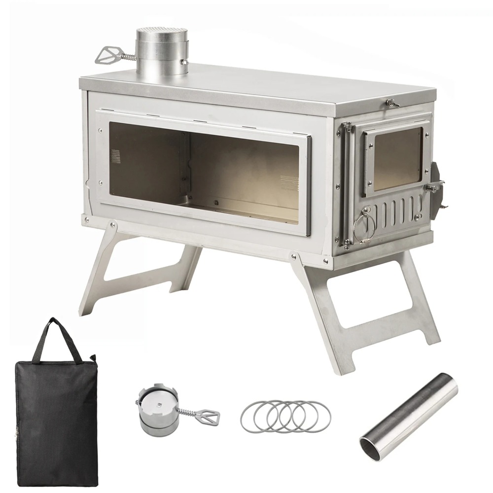 Outdoor Heater Tent Stove Port - Outdoor Camping Wood Burning Stove 评论和价格