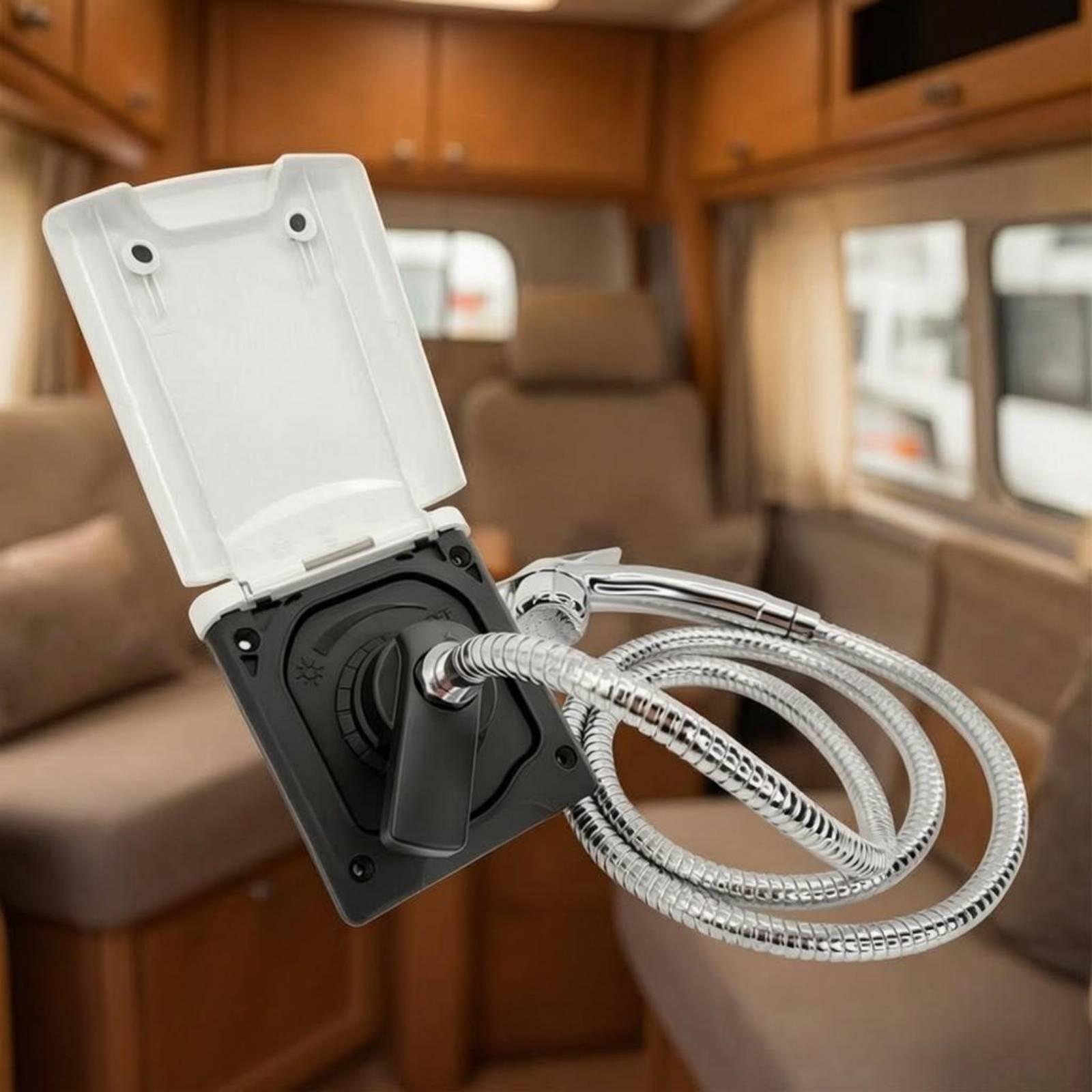 Wall Mounted Shower Head Set W - Portable Camping Shower 评论和价格