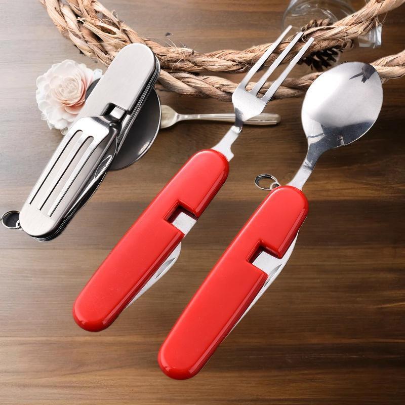Foldable Camping Utensil Set - - Outdoor Camping Utensils 评论和价格