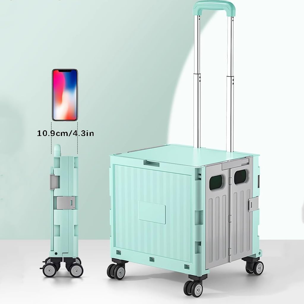 Multifunctional Camping Trolle - Outdoor Camping Folding Storage Box 评论和价格